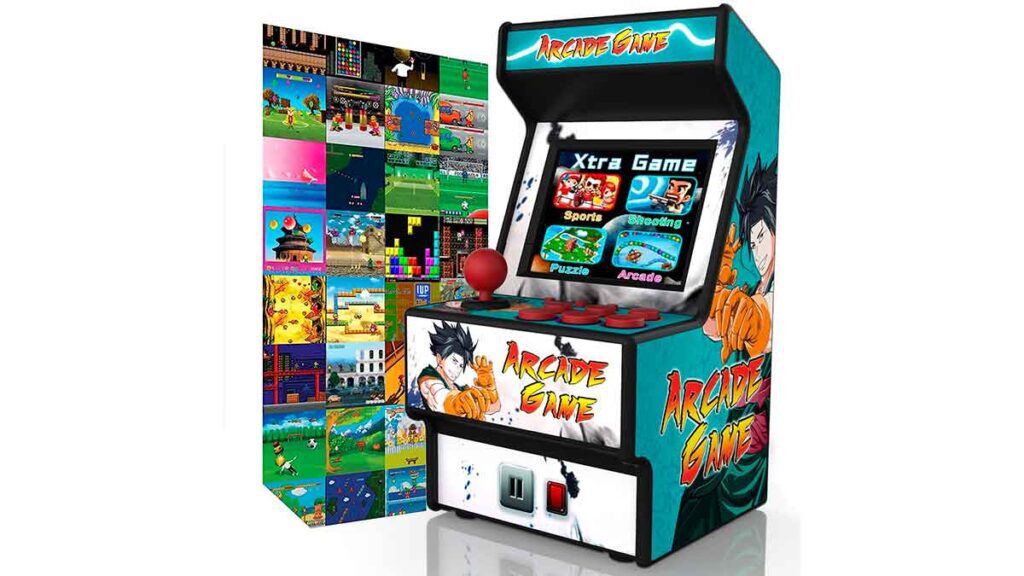 mini máquina recreativa arcade